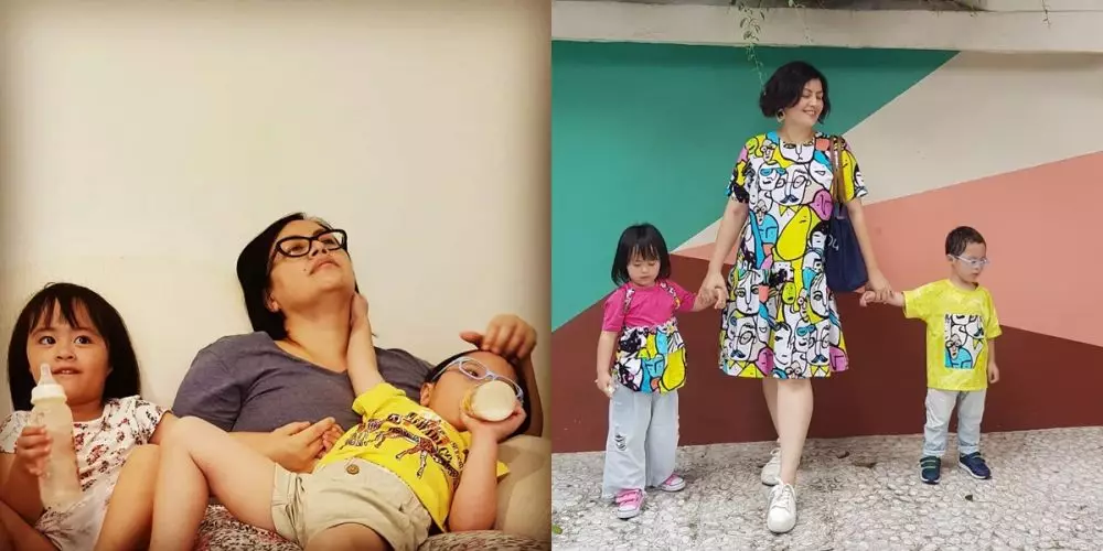 Momen seleb momong anak kembarnya Instagram Momen seleb momong anak kembarnya Instagram