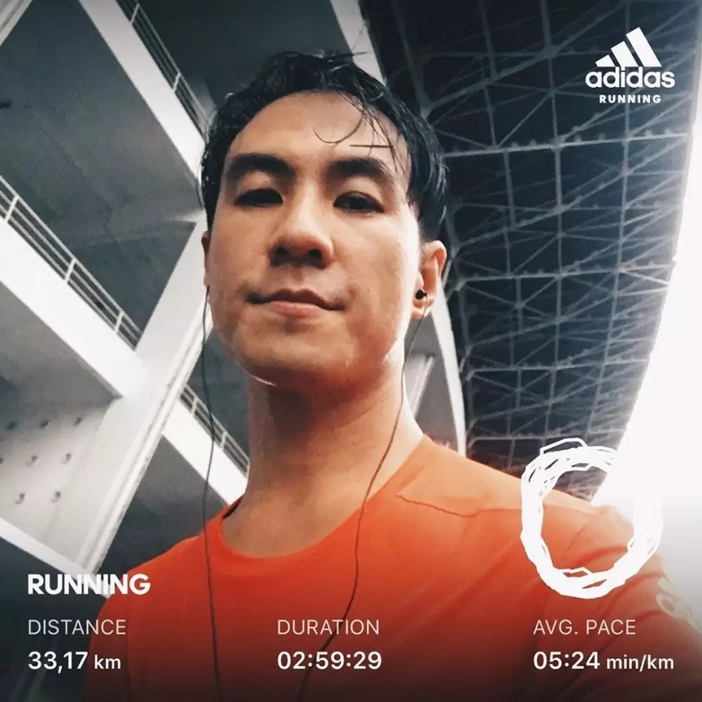 Momen olahraga Daniel Mananta © 2020 brilio.net