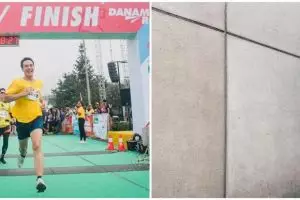 10 Potret Daniel Mananta saat olahraga, atletis