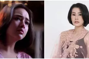 10 Seleb ini langganan peran istri tersakiti, aktingnya juara