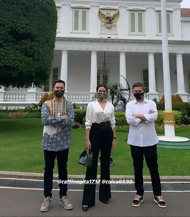 Raffi Ahmad ketemu Presiden Jokowi di Istana Instagram Raffi Ahmad ketemu Presiden Jokowi di Istana Instagram