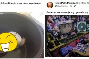 10 Postingan foto bapak-bapak di Facebook, lucunya ada-ada aja