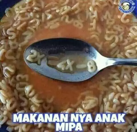 Potret makanan huruf Berbagai sumber