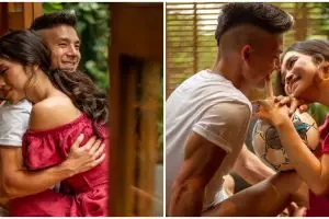 6 Potret kehamilan Elisa Novia istri Kim Kurniawan, bertema kasual