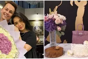 11 Potret pesta ultah Ussy Sulistiawaty ke-40, kado spesial saat hamil