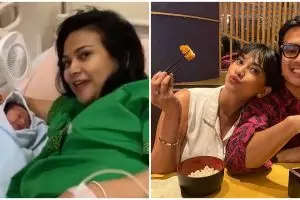 9 Potret putra pertama Vanessa Angel, ekspresif dan bikin gemas