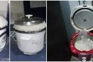 10 Kelakuan lucu saat disuruh masak nasi, bikin ngakak