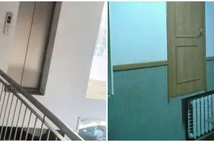 12 Potret pintu dengan posisi tak biasa ini bikin gagal paham