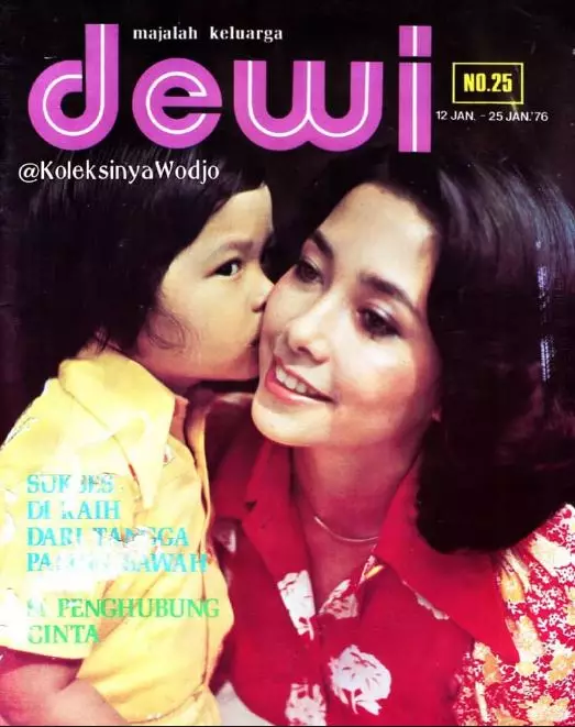 Widyawati model sampul Instagram