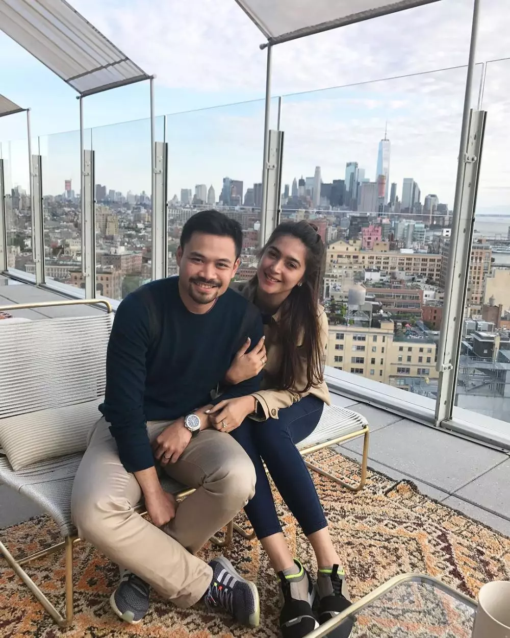 Keharmonisan Nabila Syakieb dan suami © 2020 brilio.net