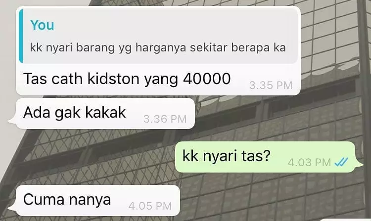 Pertanyaan customer online shop Instagram Pertanyaan customer online shop Instagram