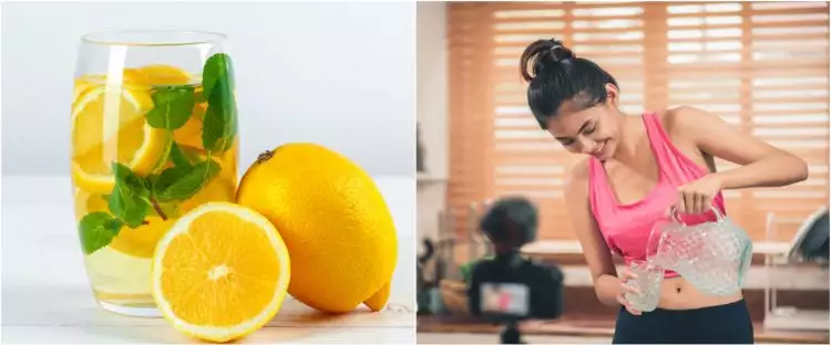 9 Manfaat infused water lemon untuk kesehatan, menurunkan berat badan