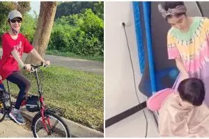 10 Gaya sederhana Uut Permatasari sehari-hari, hobi pakai daster