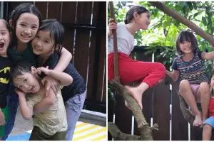 Cerita lucu 4 anak Zaskia Adya Mecca ini bikin auto gemas