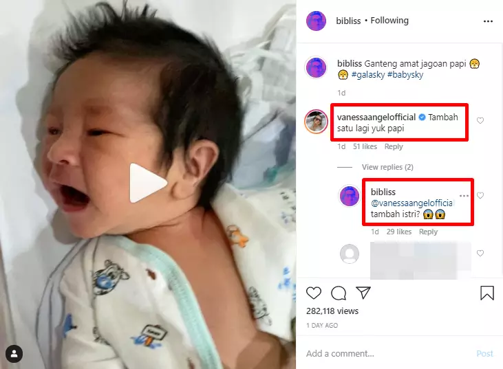 Vanessa Angel ingin tambah anak © 2020 brilio.net