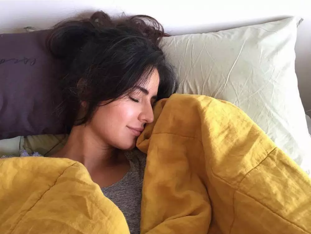 Katrina Kaif tanpa makeup instagram