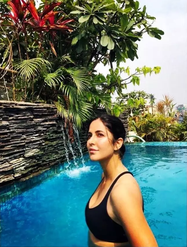 Katrina Kaif tanpa makeup instagram
