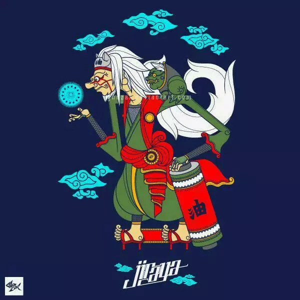 Naruto versi wayang ghozai.deviantart.com