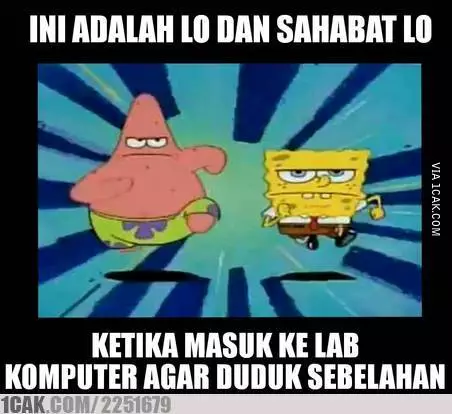 Meme pelajaran komputer 1cak.com