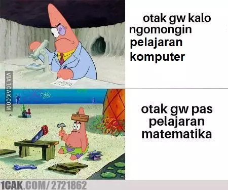 Meme pelajaran komputer 1cak.com