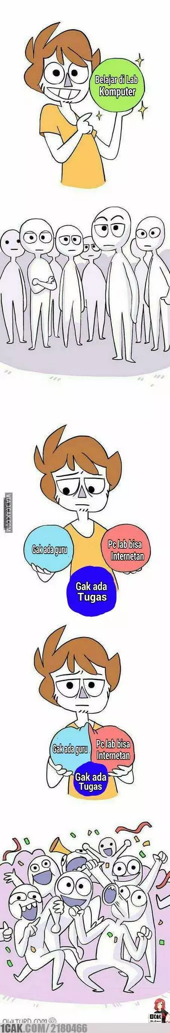 Meme pelajaran komputer 1cak.com