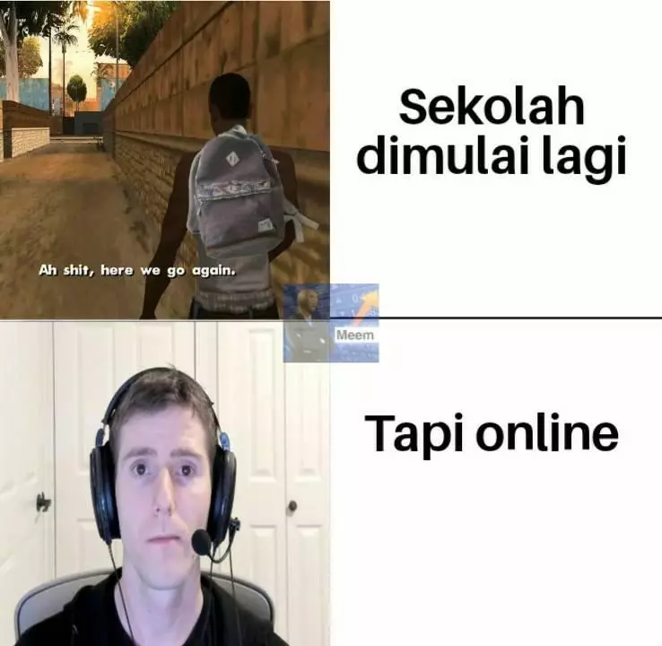 Meme sekolah online Berbagai sumber Meme sekolah online Berbagai sumber