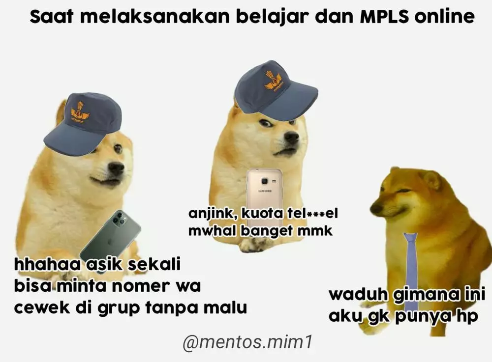 Meme sekolah online Berbagai sumber Meme sekolah online Berbagai sumber