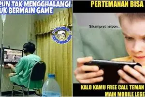 10 Meme lucu kecanduan game ini bikin para gamers senyum kecut