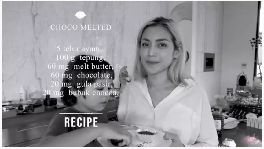 Jessica Iskandar dan El bikin kue YouTube