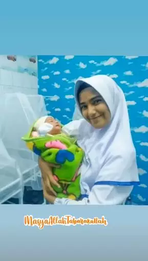 Nadya istri Rizki D'Academy jadi calon bidan istimewa