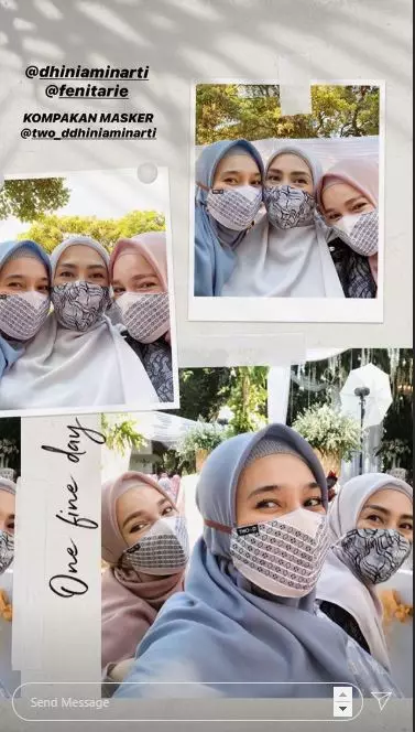 seleb hadiri pernikahan Rizki © 2020 brilio.net 