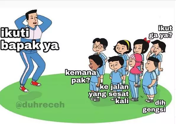 10 Meme kartun buku anak-anak istimewa