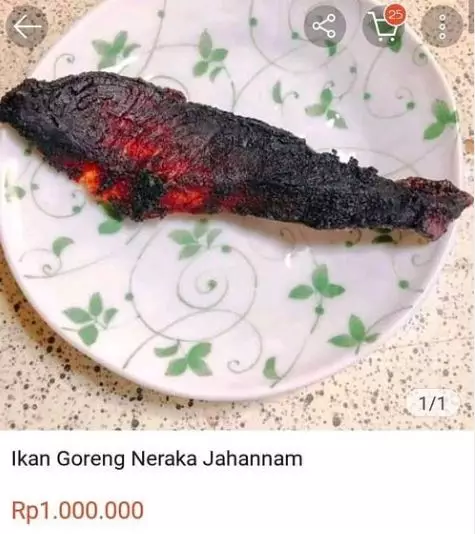 10 Isi piring makan kocak istimewa