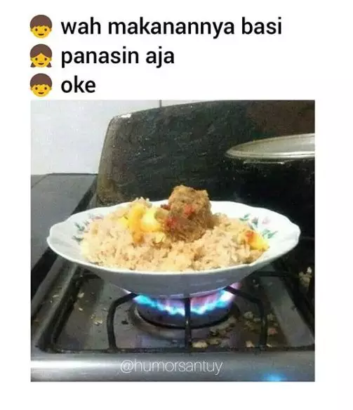 10 Isi piring makan kocak istimewa