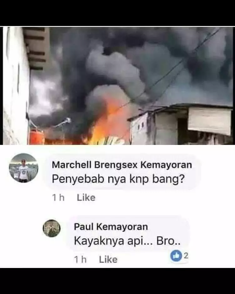 momen lucu tanya di FB © 2020 instagram.com