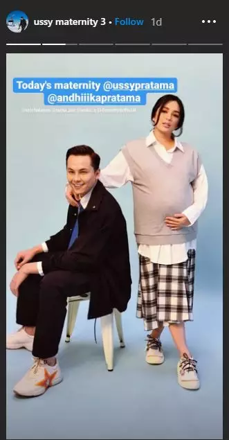 maternity Ussy Sulistiawaty Instagram