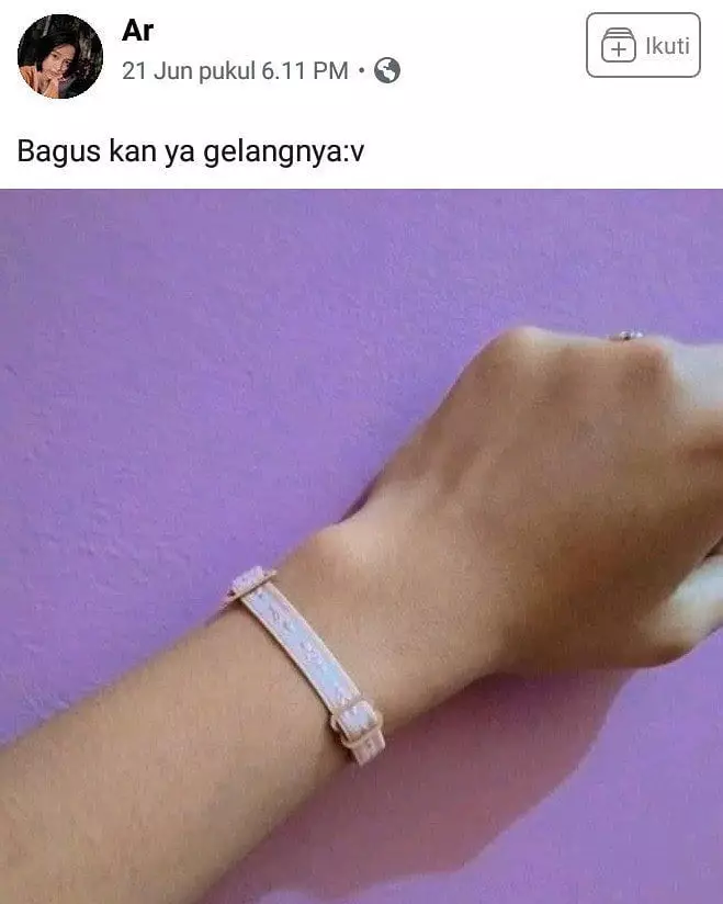 benda dipakai menipu mata © 2020 instagram.com benda dipakai menipu mata © 2020 instagram.com