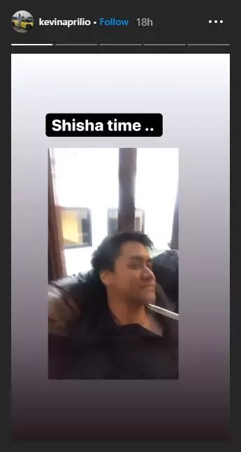 kevin aprilio potong rambut Instagram