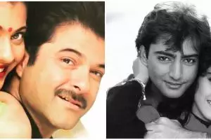 8 Potret mesra Kajol dan pasangannya di berbagai film, bikin baper