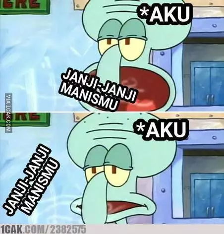 Meme janji manis tapi palsu berbagai sumber