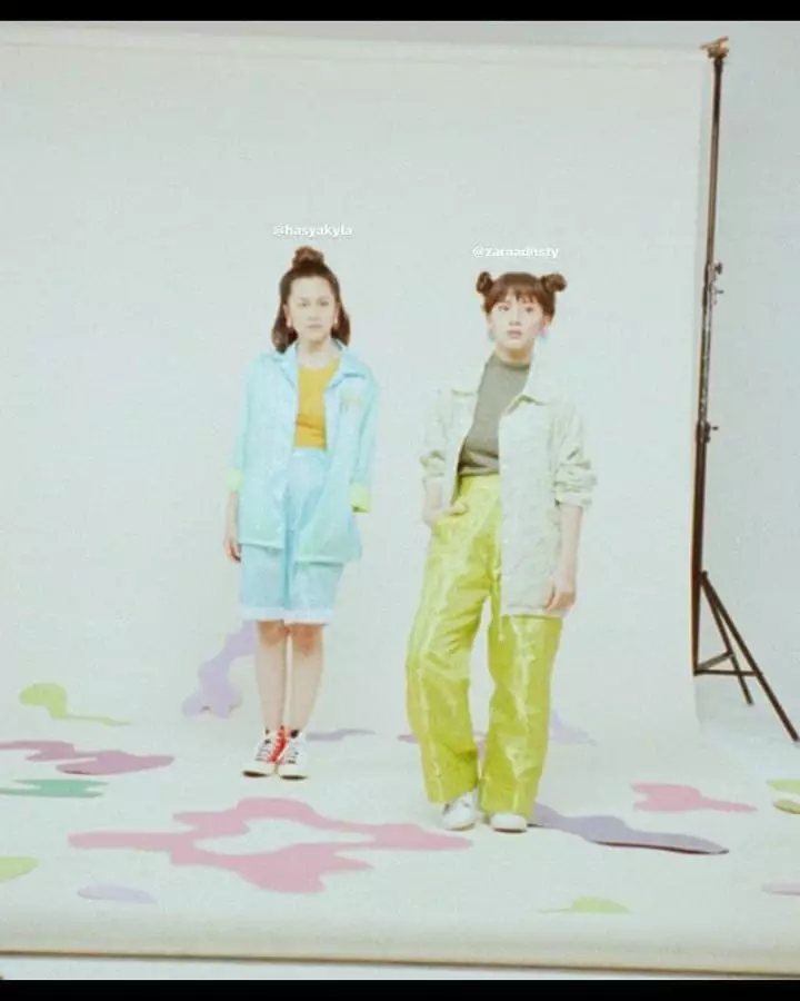 pemotretan adhisty zara dan kyla Instagram