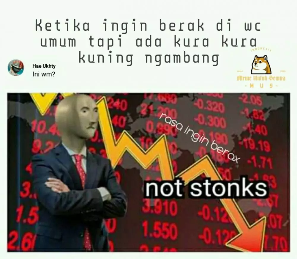 Meme toilet Berbagai Sumber