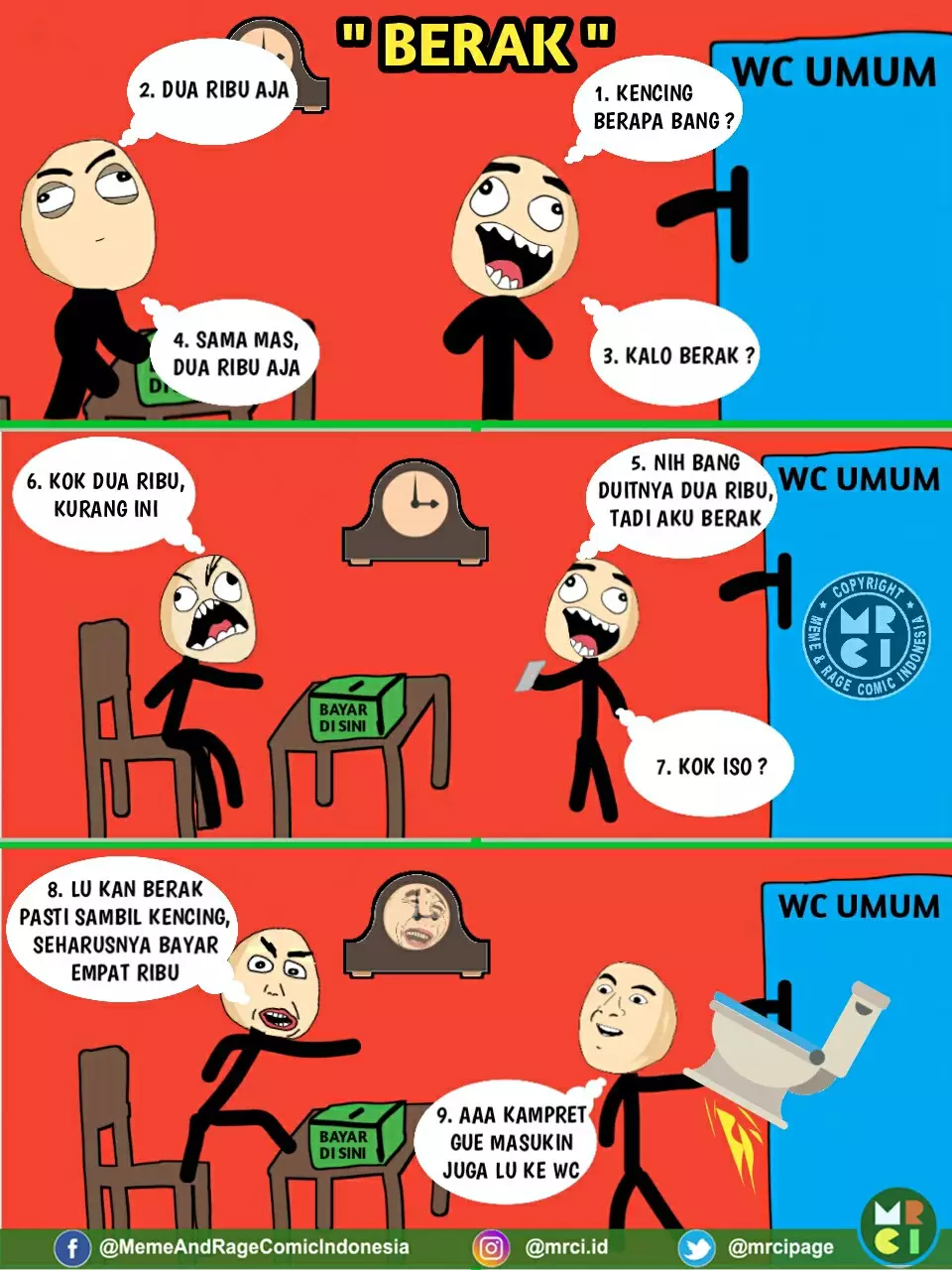 Meme toilet Berbagai Sumber