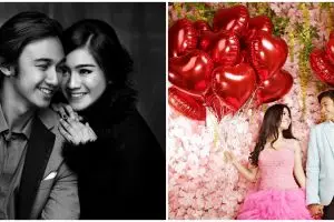 10 Gaya pemotretan Felicya & Hito dari awal pacaran sampai kini