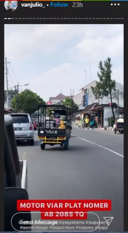 Nenek renta dipaksa jualan Instagram/@vanjulio_