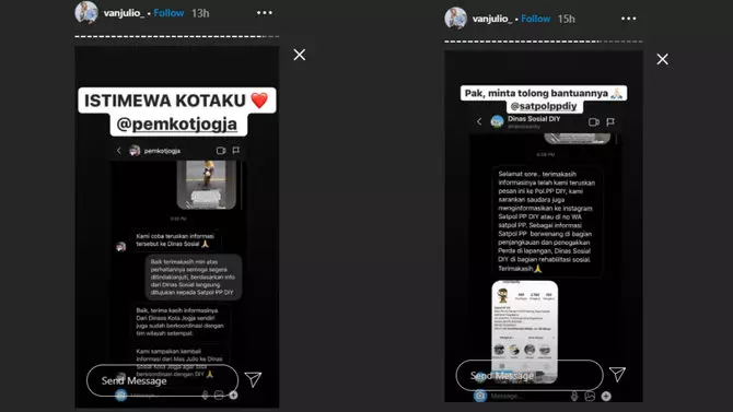 Nenek renta dipaksa jualan Instagram/@vanjulio_