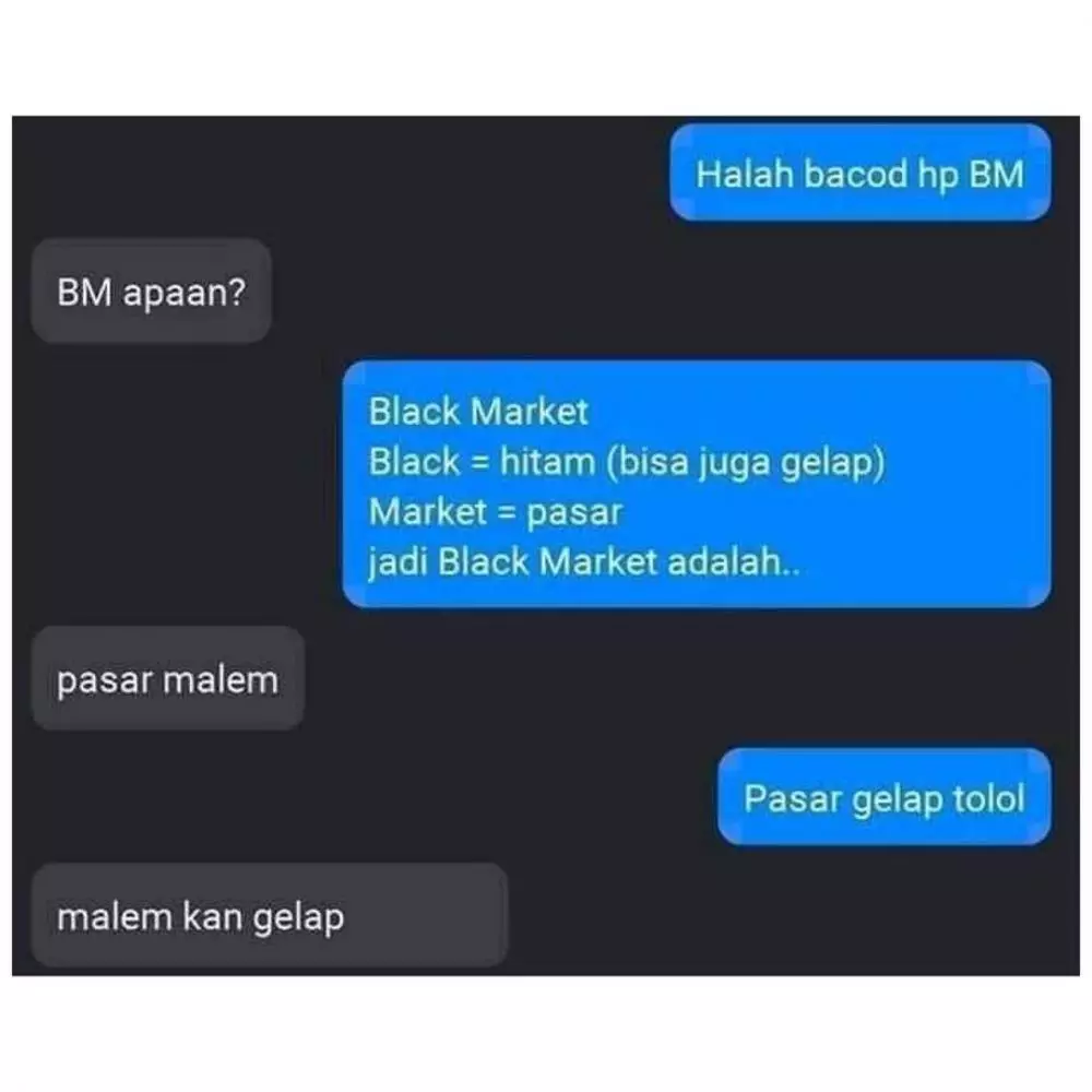 chat lucu temen ngeyel © 2020 instagram.com