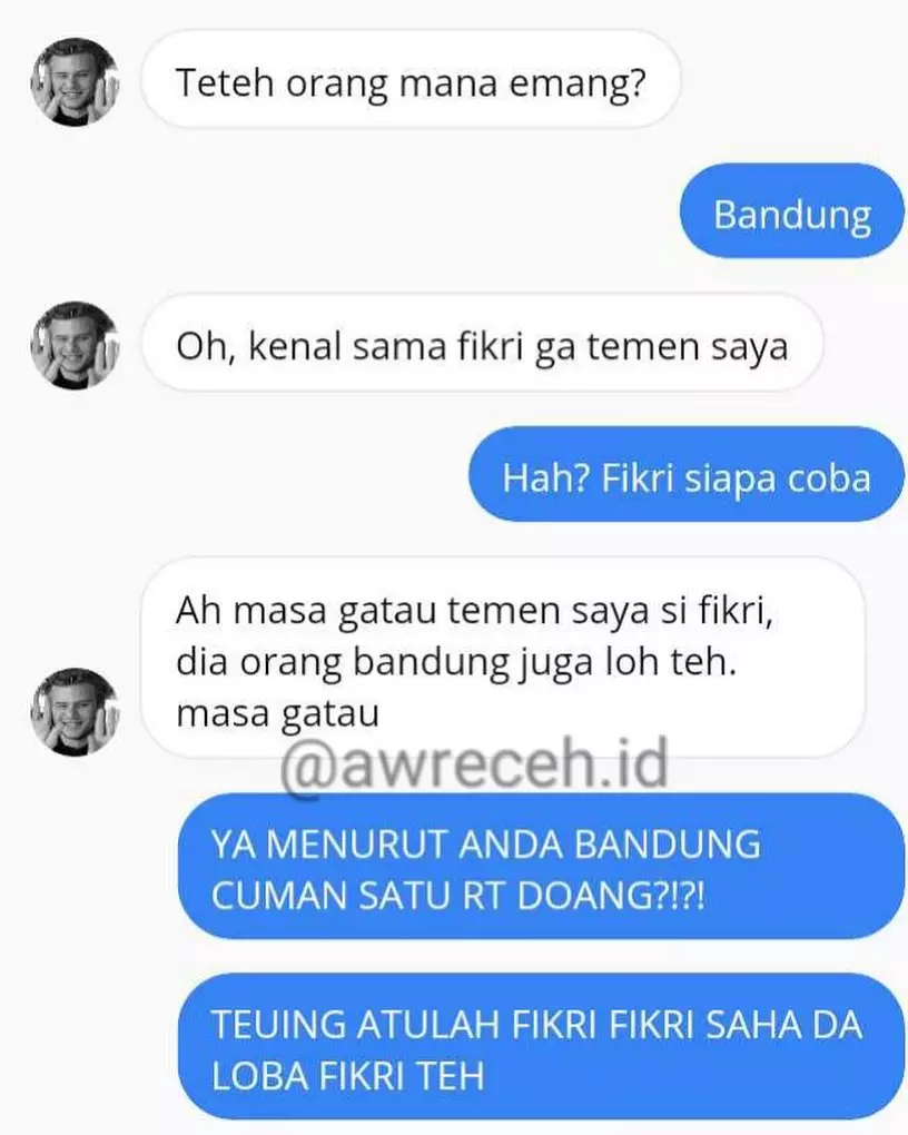 chat lucu temen ngeyel © 2020 instagram.com