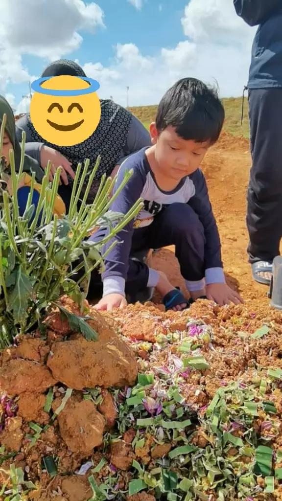 Ayah wafat setelah ultah @aiinabtrisyia