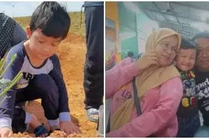 Ungkapan bocah 5 tahun usai ditinggal sang ayah selamanya bikin haru